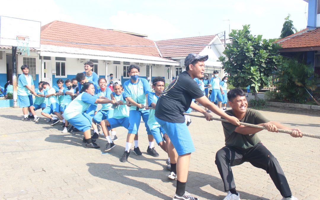 Kegiatan Lomba 17 Agustus di SMK Strada 3
